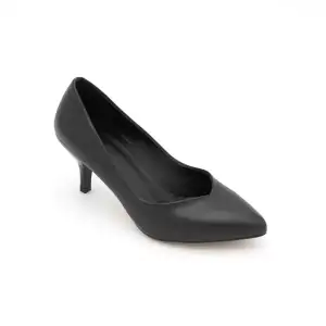 96 EST Klasik Bayan Ayakkabı Stiletto Siyah