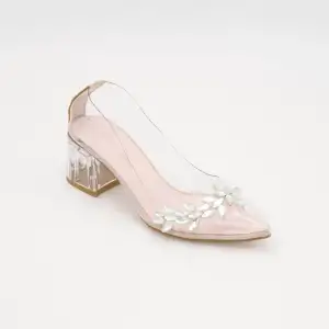 ULS Bayan Şeffaf Stiletto 6 cm