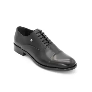 2081 Fosco Klasik Erkek Ayakkabı Siyah