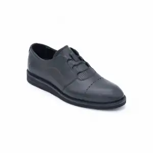 4757 Pepita Erkek Ayakkabı Siyah Poli