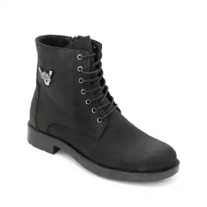 3517 Pepita Erkek Bot Siyah Nubuk