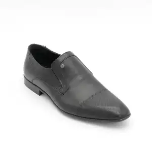 Mokasen Düz RSC Erkek Ayakkabı Siyah