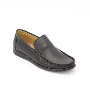 623 Metin Loafer Erkek Ayakkabı Siyah Poli