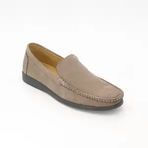623 Metin Loafer Erkek Ayakkabı Kum Nubuk Poli