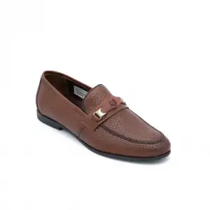 4674 Pepita Erkek Loafer Ayakkabı Taba