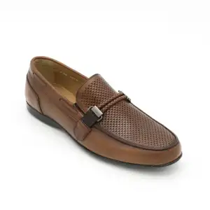 2076 Fosco Erkek Loafer Ayakkabı Taba