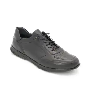 4378 TRD Büyük Numara Kışlık Erkek Ayakkabı Siyah TPU