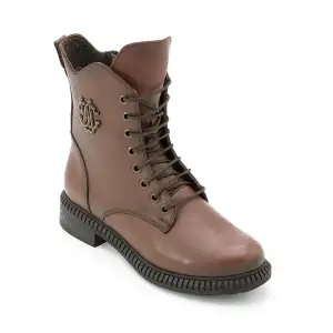 20912 SRK Hakiki Deri Bayan Bot Taba