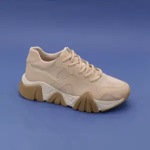 SMS 59130  Bayan Spor Ayakkabı Bej