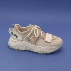 SMS 65140  Bayan Spor Ayakkabı Bej