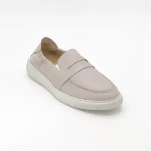 950 DMT Hakiki Deri Erkek Ayakkabı Bej Loafer