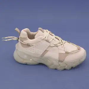 SMS 70112  Bayan Spor Ayakkabı Bej