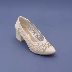 744 MSN Klasik Bayan Ayakkabı Ten