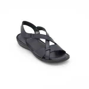 1116 NDR Hakiki Deri Bayan Sandalet Laci