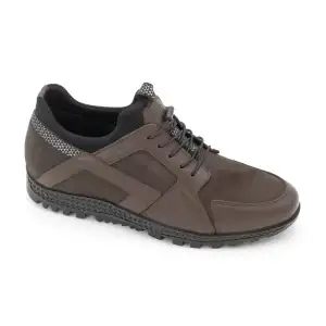 5856 Pepita Kışlık Erkek Ayakkabı Kahve Nata