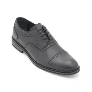 4431 LFG Büyük Numara Klasik Erkek Ayakkabı Siyah