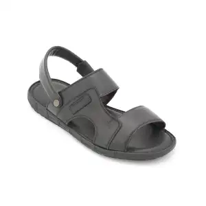 2175  Erkek Sandalet Siyah