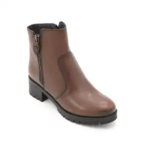 16465 SRK Hakiki Deri Bayan Bot Taba