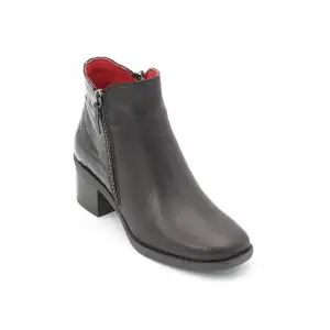 OLA 748 Bayan Topuklu Bot Siyah