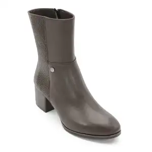 SRK 6942 Bayan Topuklu Bot Kahve