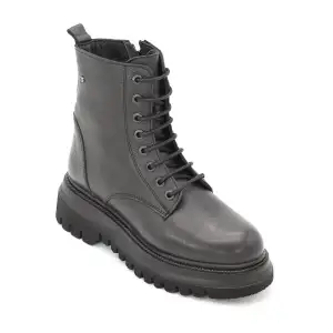 27400 SRK Hakiki Deri Bayan Postal Siyah