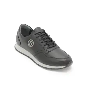 314 SYR Erkek Hakiki Deri Ayakkabı Siyah