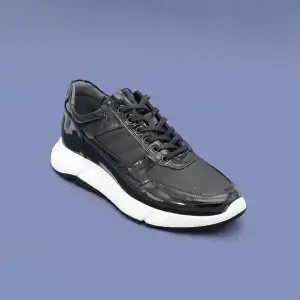 2880 Fosco Hakiki Deri Erkek Ayakkabı Siyah