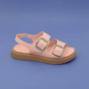 ASY 840 Hakiki Deri Bayan Sandalet Pembe