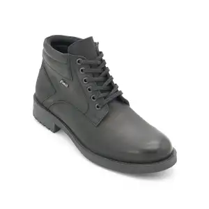 Fosco 9543 Hakiki Deri Erkek Bot Siyah