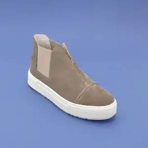 OKR 2211 Hakiki Deri Günlük Bayan Bot Bej