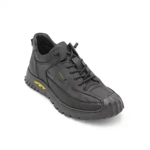 Pepita 1040 Kışlık Bilekli Erkek Ayakkabı Siyah