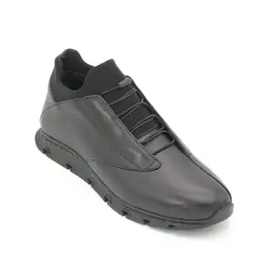 Pepita 4781 Hakiki Deri Erkek Bot Siyah