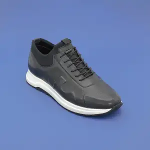 Pepita 5333-1 Hakiki Deri Casual Erkek Ayakkabı Siyah