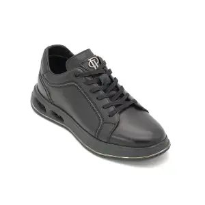 Pepita M120 Hakiki Deri Casual Erkek Ayakkabı Siyah