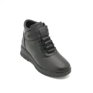 Pepita Z438 Hakiki Deri Comfort Bayan Bot Siyah