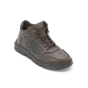 PRX 2305 Hakiki Deri Erkek Bot Kahve