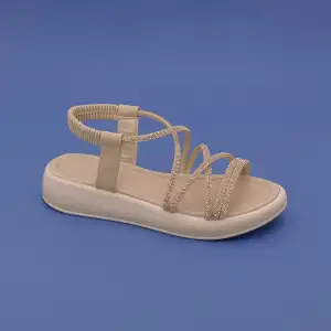 SRK 35250 Taş Bantlı Bayan Sandalet Rose