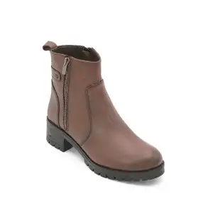 SRK 4663 Hakiki Deri Günlük Bayan Bot Taba