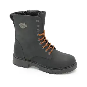 SRK 90006 Hakiki Deri  Bayan Postal Siyah Nubuk