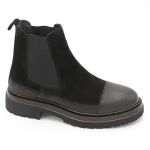 WST 842 Hakiki Deri Eva Taban Erkek Bot Siyah