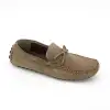 2001 YKT Erkek Loafer Ayakkabı Bej Süet