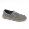 2135 KCL Comford Erkek Ayakkabı Gri Nubuk Zımbalı Poli