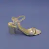 003 MTN Bantlı Bayan Ayakkabı 6 cm Gold
