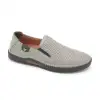 573-1 YKT Comford Erkek Ayakkabı Gri Zımbalı