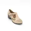SRK 24565 Hakiki Deri Bayan Ayakkabı Bej