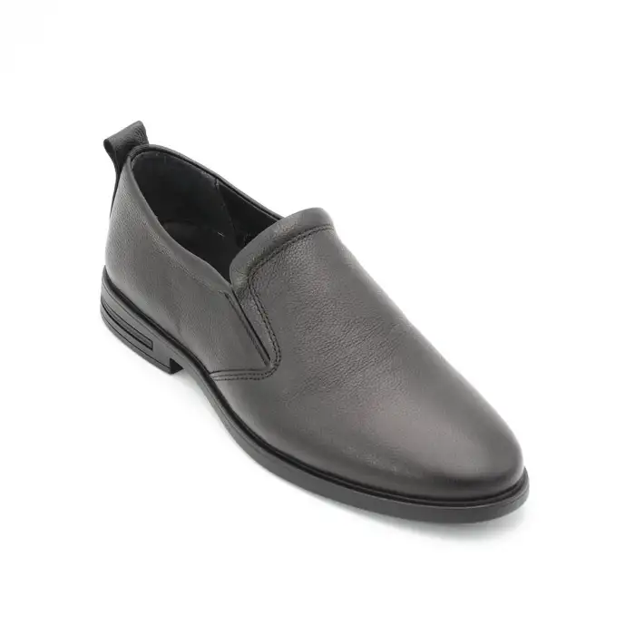 1454 FTF Hakiki Deri Erkek Ayakkabı Siyah