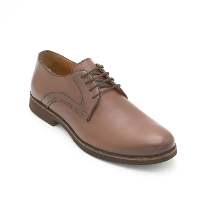 1554 SRK Hakiki Deri Erkek Ayakkabı Taba Cilt