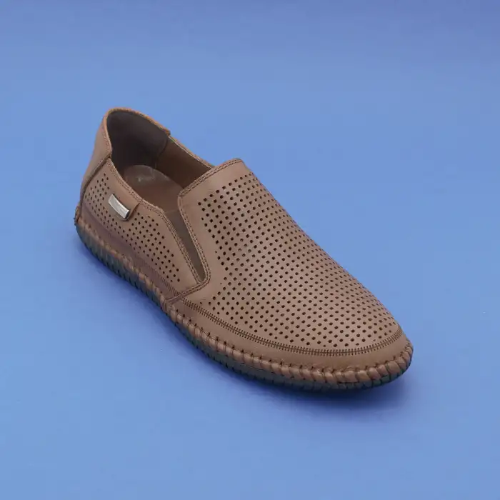 176 RVN Hakiki Deri Erkek Ayakkabı Taba