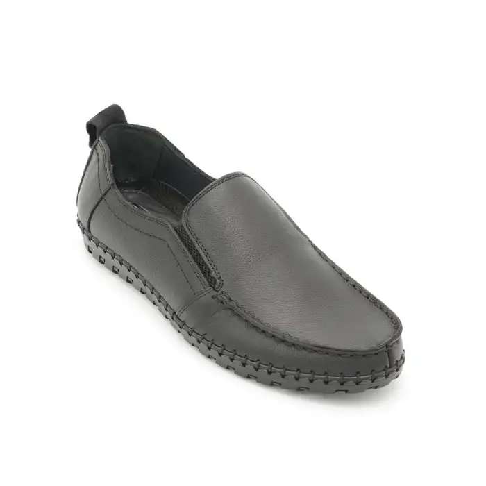 1823 PRX Hakiki Deri Erkek Ayakkabı Siyah