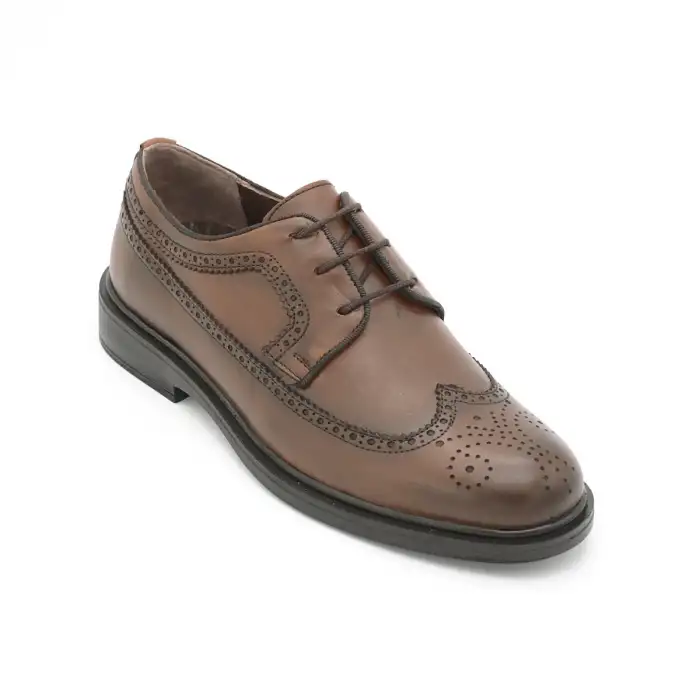 2054 AFL Hakiki Deri Erkek Ayakkabı Taba